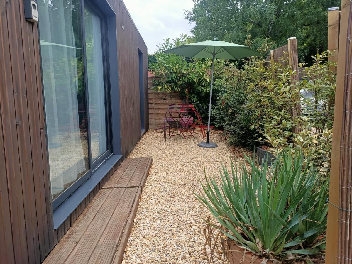 Studio De Jardin "Le Temps D Une Pause" Jusqu'A 4 Personnes En Face Du Beaujolais - Climatisation Et Borne Recharge Vehicule Electrique Montmerle-sur-Saone Exteriör bild